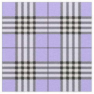 Classic Scottish Tartan Pattern Violet Fabric