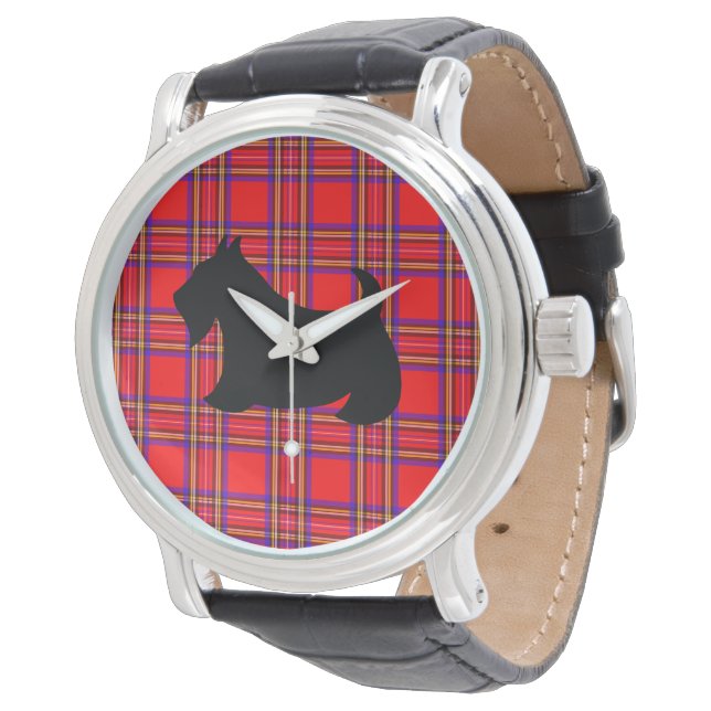 Classic Scottish Terrier Watch (Angled)