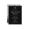 Classic Script Gold Photo Graduation Invitation