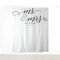 Classic Script Mr & Mrs Wedding Backdrop Banner