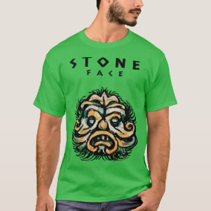 Classic Sculpture Face Stone Head T-Shirt