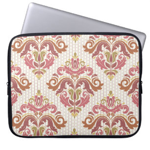 Classic seamless pattern. Damask orient colourful Laptop Sleeve