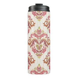Classic seamless pattern. Damask orient colourful Thermal Tumbler