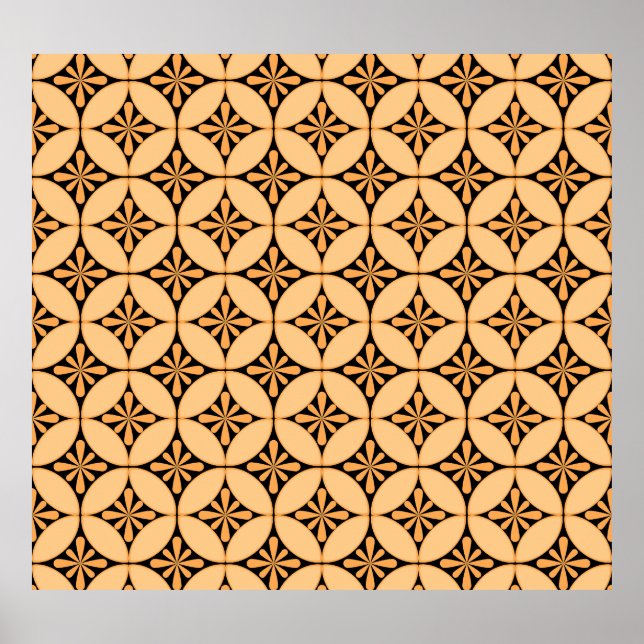 Classic Seamless: Vintage Ornamental Design. Poster (Front)