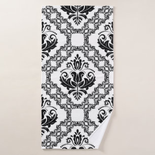Classic seamless vintage pattern. Damask orient or Bath Towel