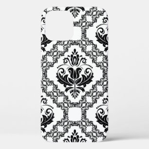 Classic seamless vintage pattern. Damask orient or iPhone 12 Case
