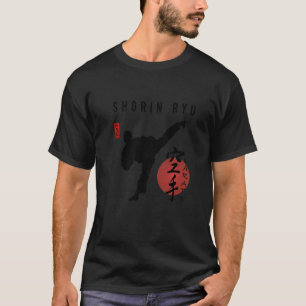 Classic Shorin Ryu Karate Instructor Japanese Kanj T-Shirt