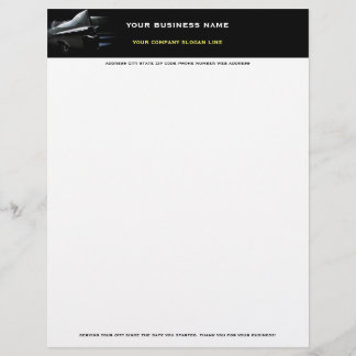 Classic Silhouette Custom Letterhead