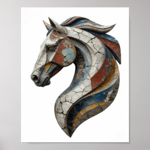 Classic Silver ABSTRACT ART Art Print