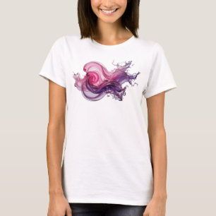 Classic Silver ABSTRACT ART Graphic Tee