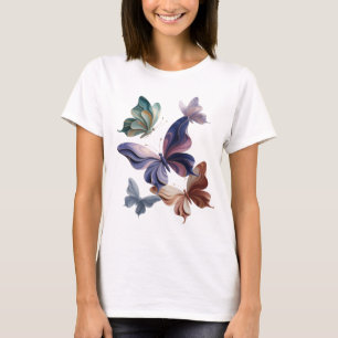 Classic Silver BUTTERFLY FANTASY Custom Tee