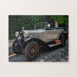 classic silver car jigsaw puzzle