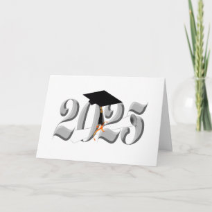 Classic Silver Class of 2025 Card