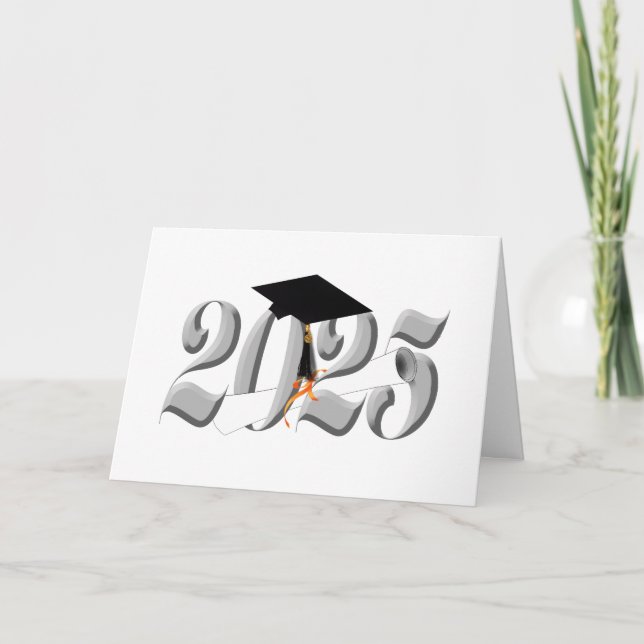 Classic Silver Class of 2025 Card (Front)