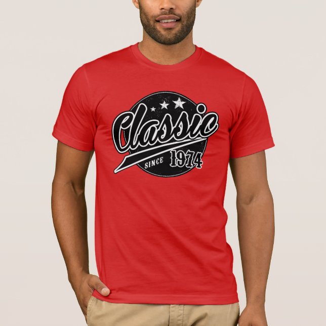Classic since 1974 T-Shirt (Front)