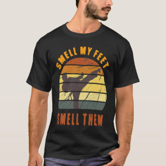 Classic Smell My Feet Smell Them Karate Martial D T-Shirt