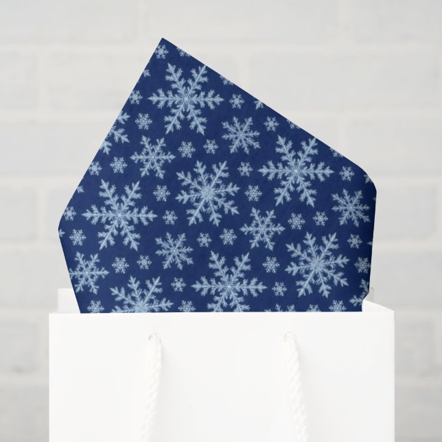 Classic Snowflakes Tissue Paper (Gift Bag)