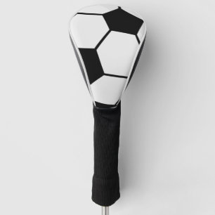 Classic Soccer Ball Graphic Traditional Sports Fan Golf Head Cover