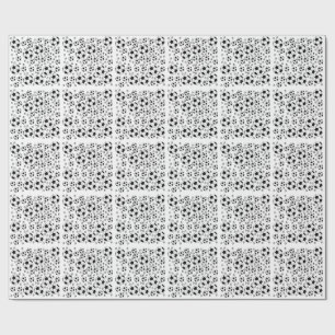 Classic Soccer Ball Graphic Traditional Sports Fan Wrapping Paper