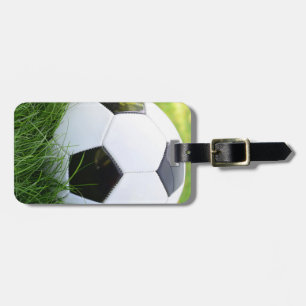 Classic Soccer Ball Luggage Tag