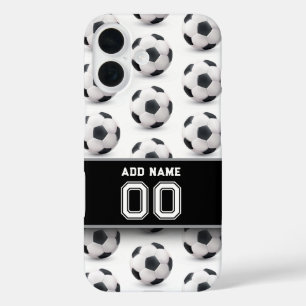 Classic Soccer Football Cool Sport Gifts iPhone 16 Case