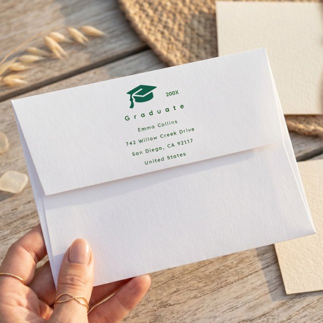 Classic Soft Aesthetic Stylish Graduate Envelope (Creator Uploaded)