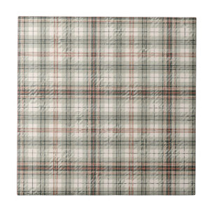 Classic Soft Scottish Tartan Plaid Design Pattern Tile