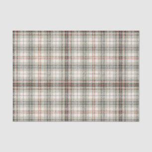 Classic Soft Scottish Tartan Plaid Design Pattern Tissue Paper
