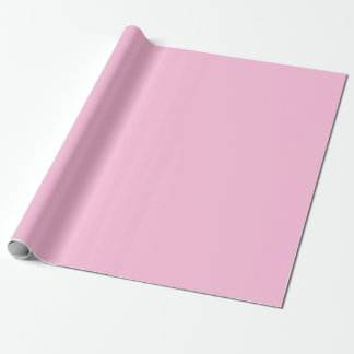 Classic Solid Soft Pink Wrapping Paper