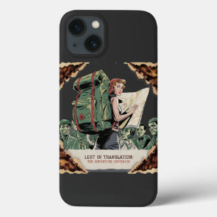 Classic Solo Travel Iphone Case Vintage Design