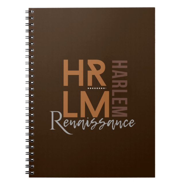 Classic Sophisticated Harlem Renaissance  Playing Notebook (Front)