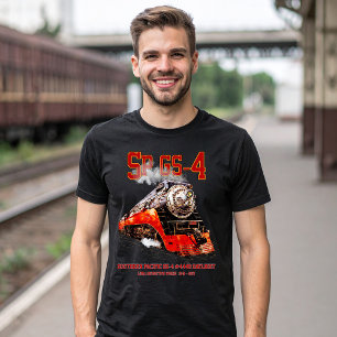 Classic Southern Pacific GS-4 Steam Locomotive T-Shirt