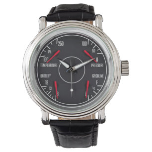Classic Speedometer Gasoline Gauge Watch