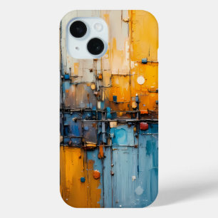 Classic Spider-Man with Dynamic Cosmic Background iPhone 15 Case