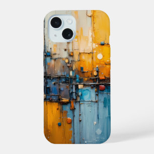 Classic Spider-Man with Dynamic Cosmic Background iPhone 15 Case