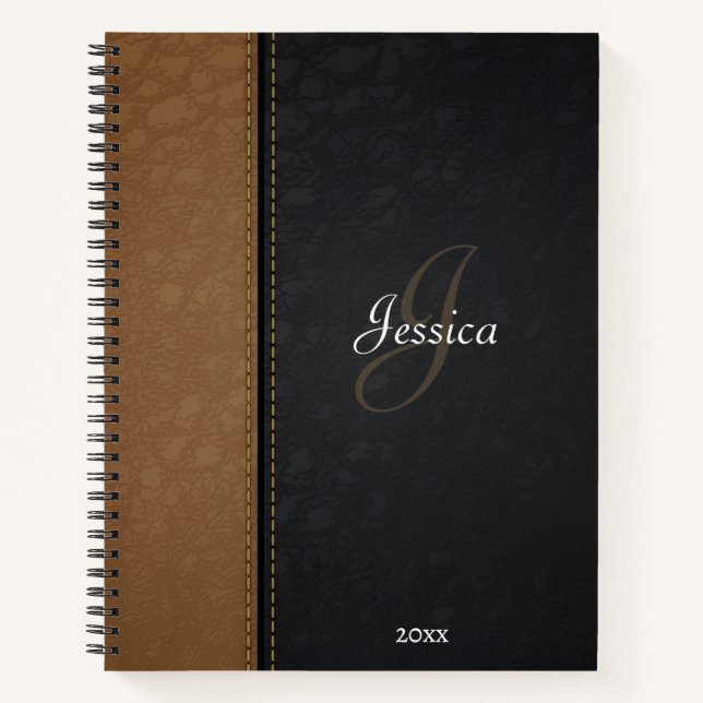 Classic Spiral Notebook with Personalised Name (Front)