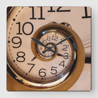 Classic Spiral Wall Clock