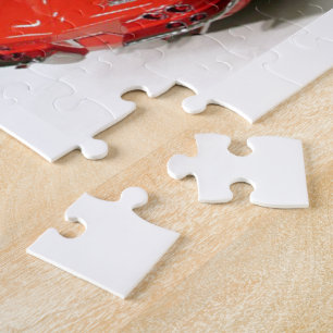 Classic Split Window Red Corvette Jigsaw Puzzle