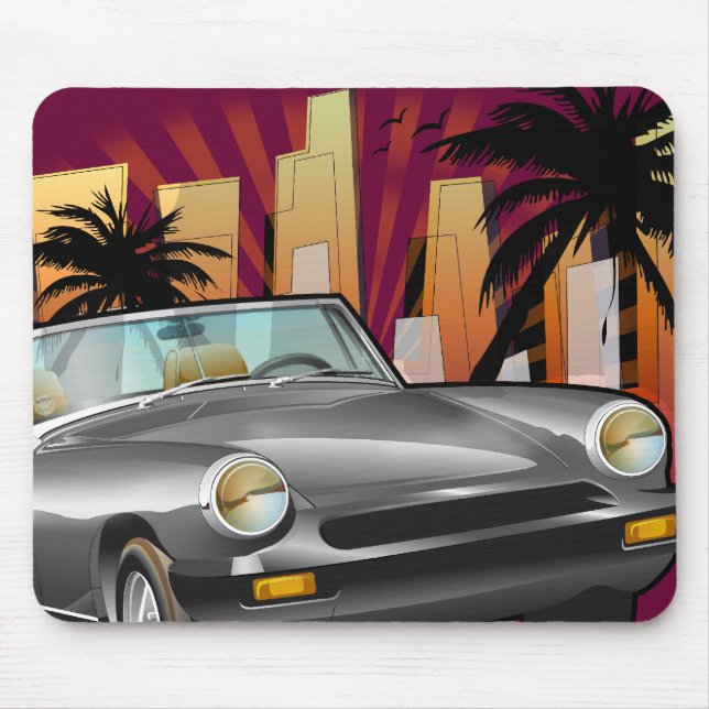 Classic sports car mouse mat (Front)