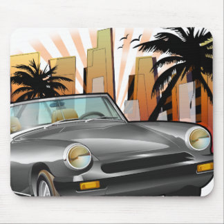 Classic sports car mouse mat