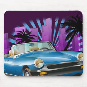 Classic sports car mouse mat