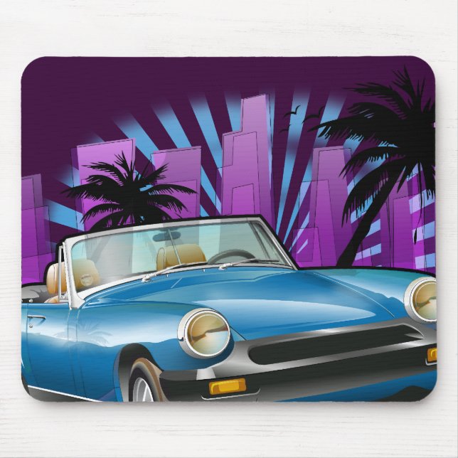 Classic sports car mouse mat (Front)