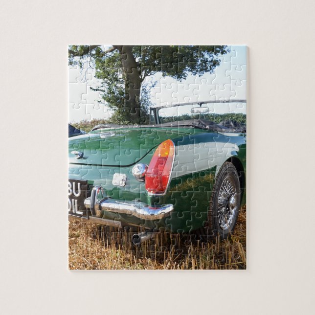 Classic Sportscar Jigsaw Puzzle (Vertical)