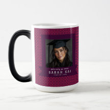 Classic Square Pattern Graduation Keepsake