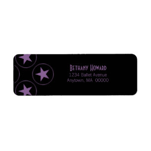 Classic Stars Return Address Labels