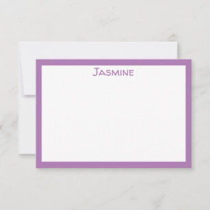 Classic Stationery with Name Card