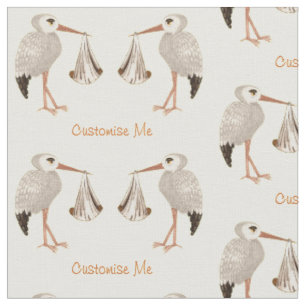 Classic Stork (Neutral) 2 Fabric
