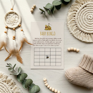 Classic Storybook Bear Baby Shower Bingo Game