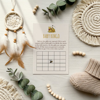 Classic Storybook Bear Baby Shower Bingo Game