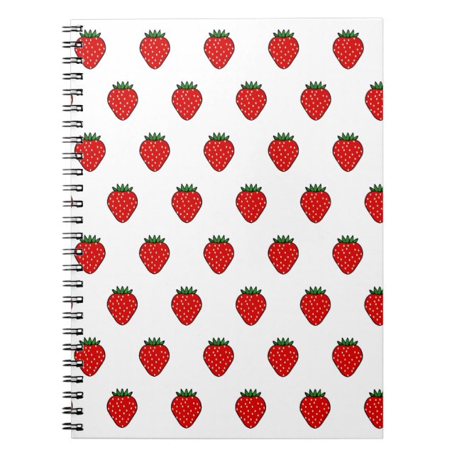 Classic Strawberry Notebook (Front)